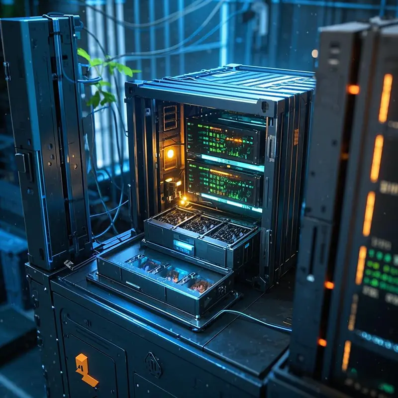 Co to jest rura do sali komputerowej z kontenerem wirtualnej waluty?