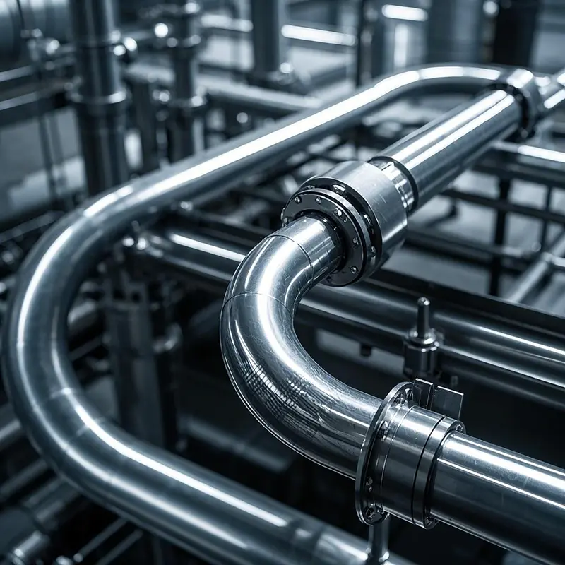 Rura przewodowa ze stali nierdzewnej dla zakładów chemicznych
